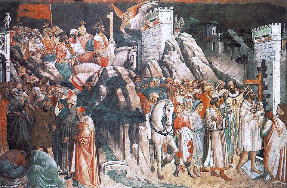 Agnolo Gaddi The Triumph of the Cross - Hand Painted Oil Painting