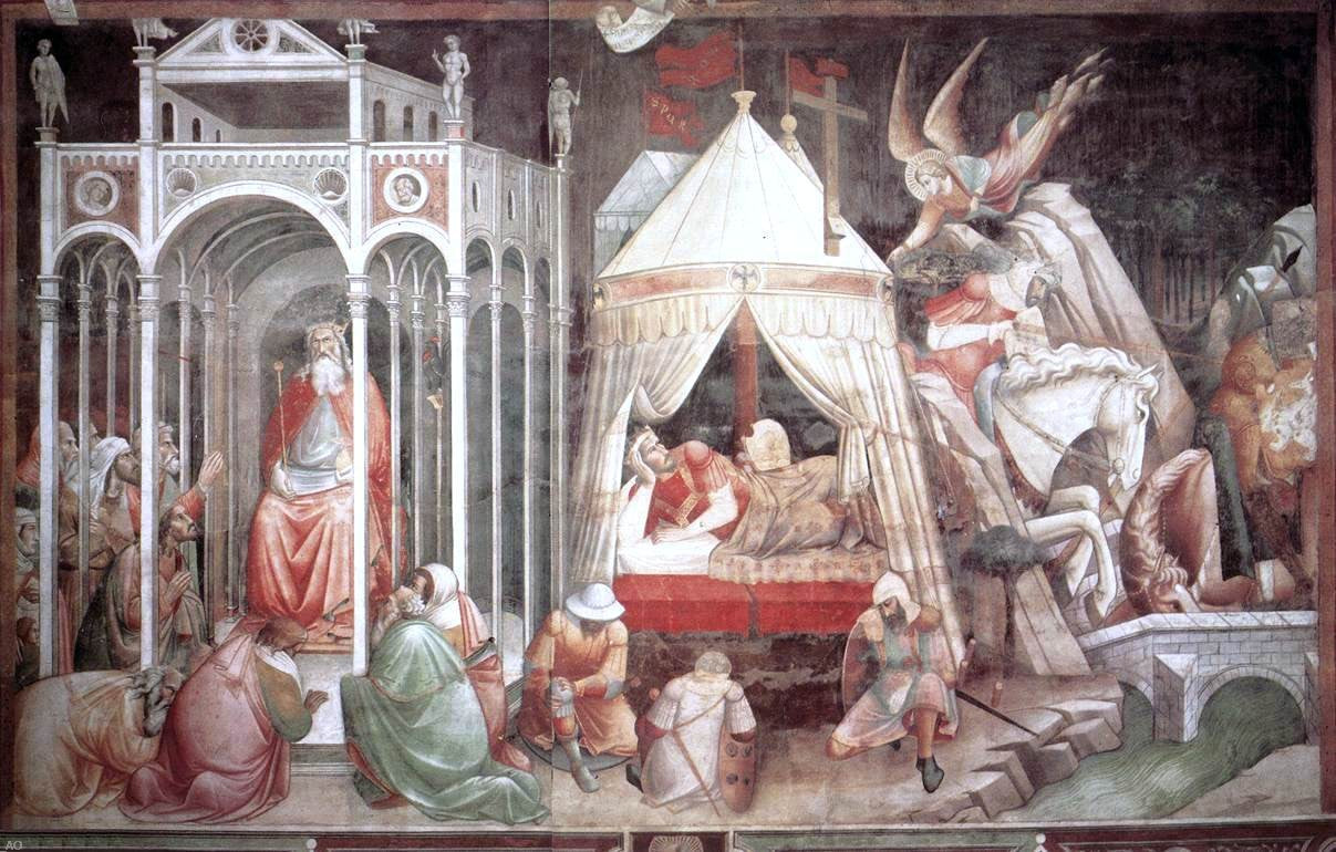 Agnolo Gaddi The Triumph of the Cross (detail) - Hand Painted Oil Painting