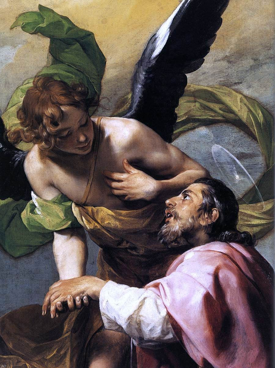 Alonso Cano Saint John the Evangelist's Vision of Jerusalem (detail) - Hand Painted Oil Painting