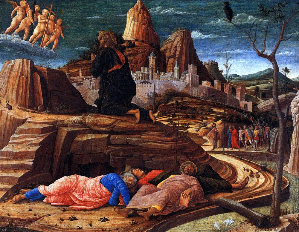 Andrea Mantegna Agony in the Garden - Hand Painted Oil Painting