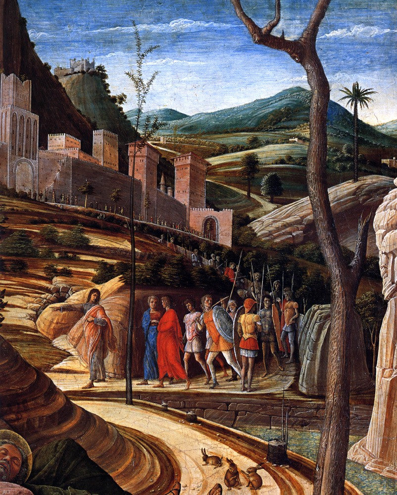  Andrea Mantegna Agony in the Garden [detail] - Hand Painted Oil Painting