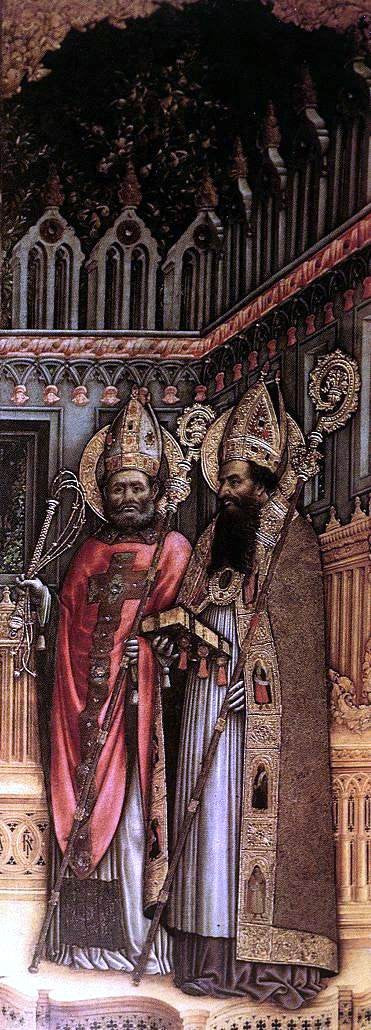 Antonio Vivarini Triptych (detail) - Hand Painted Oil Painting