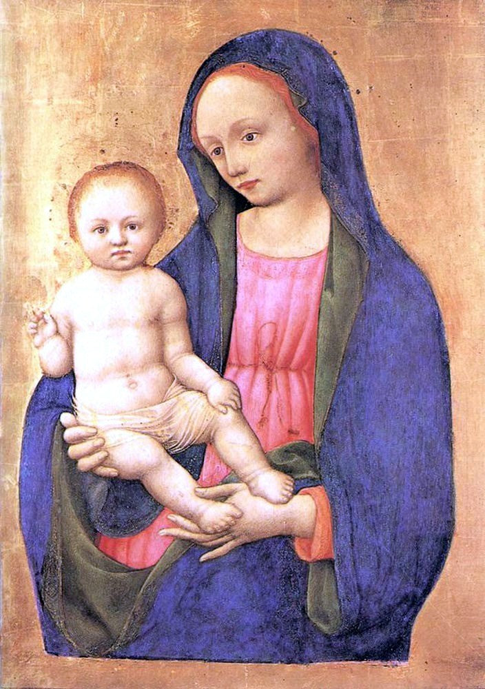 Antonio Vivarini Virgin and Child - Hand Painted Oil Painting