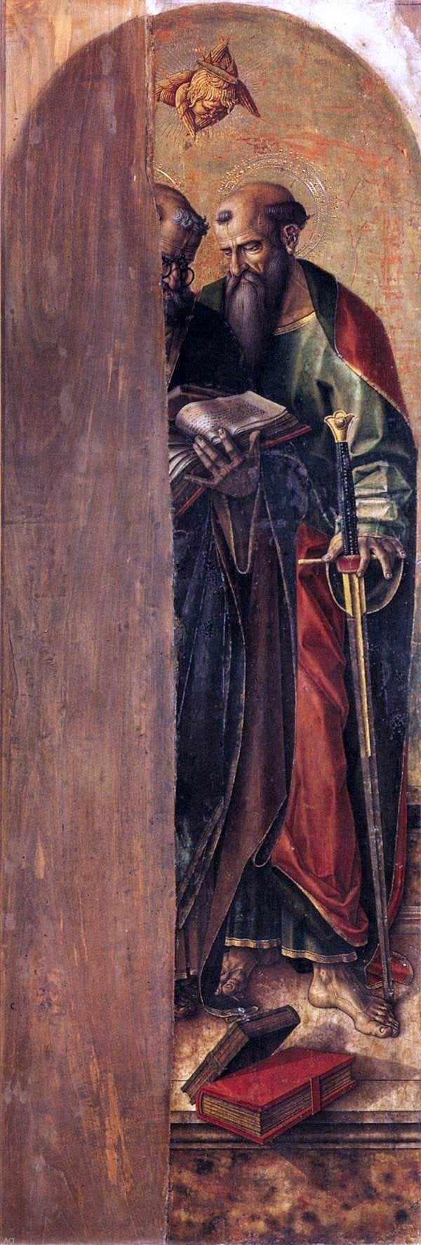  Carlo Crivelli St Peter and St Paul - Hand Painted Oil Painting