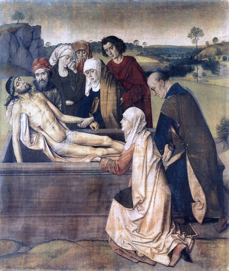 Dirck Bouts The Entombment - Hand Painted Oil Painting