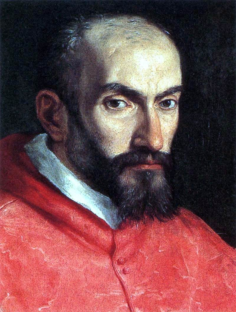 Domenichino Portrait of Cardinal Agucchi (detail) - Hand Painted Oil Painting