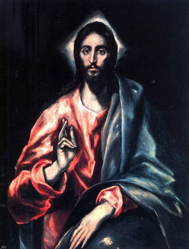 El Greco Christ - Hand Painted Oil Painting