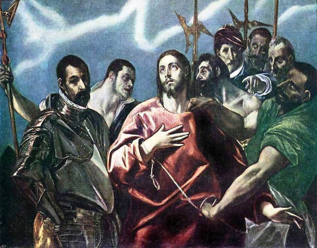 El Greco The Disrobing of Christ - Hand Painted Oil Painting