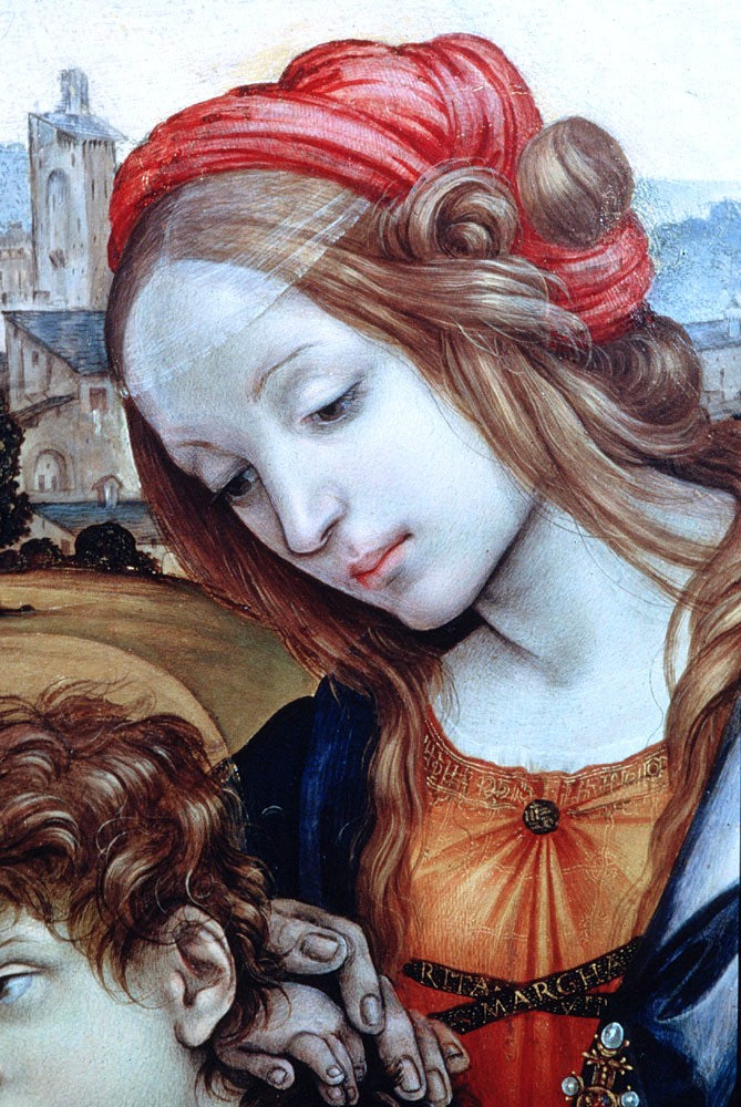  Filippino Lippi Holy Family (detail) - Hand Painted Oil Painting