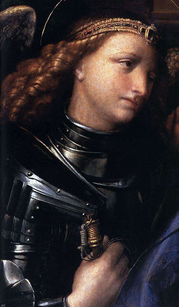 Garofalo Virgin and Child with Saints (detail) - Hand Painted Oil Painting