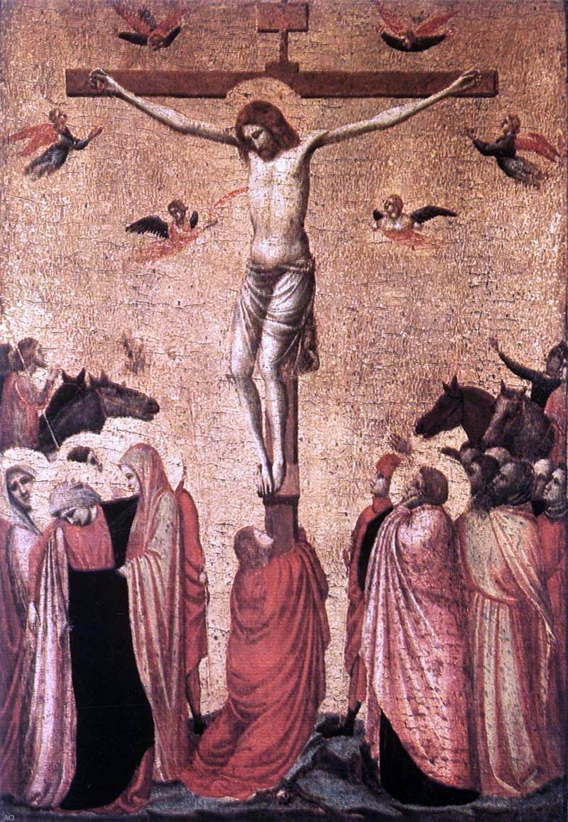 Giotto Di Bondone Crucifixion - Hand Painted Oil Painting