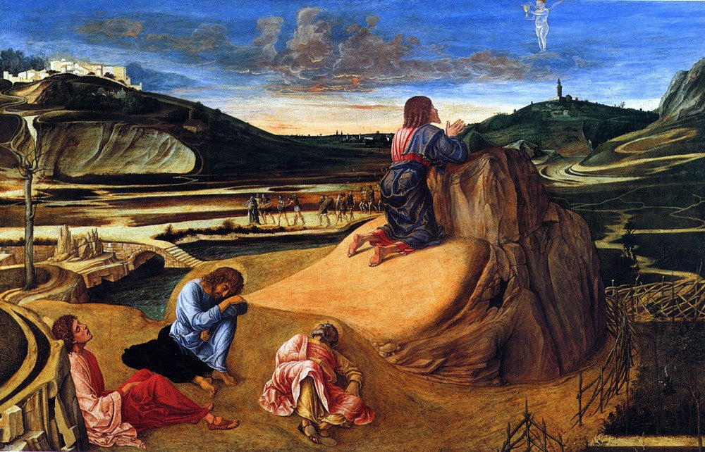 Giovanni Bellini Agony in the Garden - Hand Painted Oil Painting