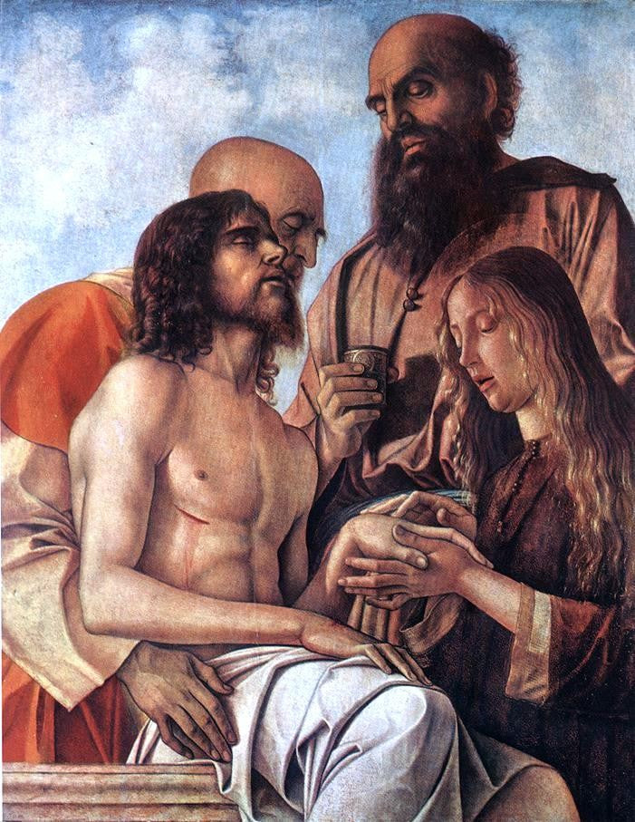 Giovanni Bellini Pieta - Hand Painted Oil Painting