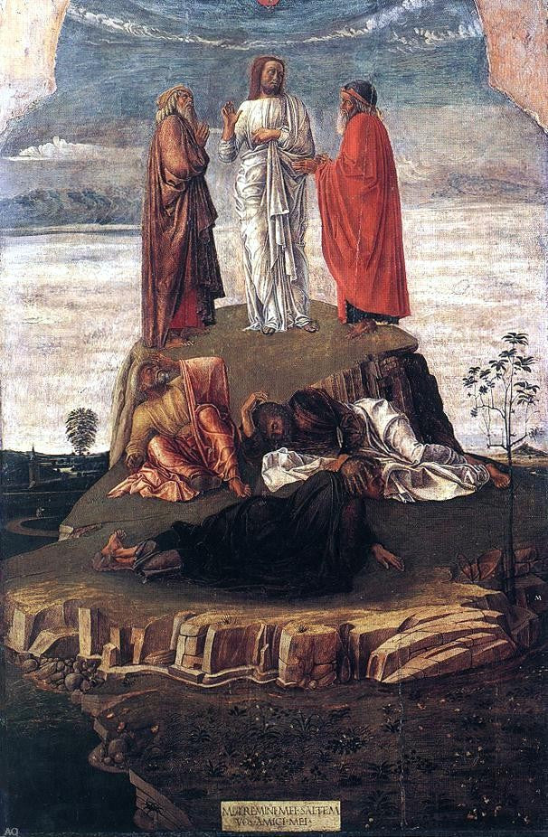 Giovanni Bellini Transfiguration of Christ - Hand Painted Oil Painting