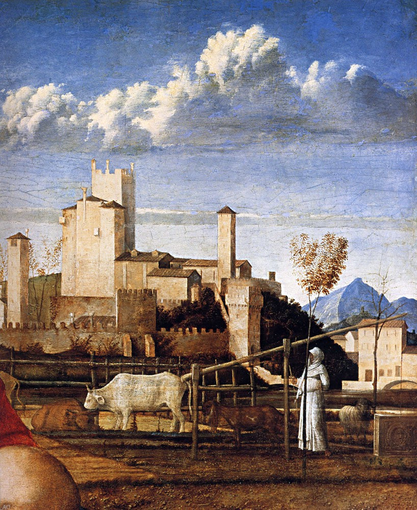 Giovanni Bellini Virgin and Child (detail) - Hand Painted Oil Painting