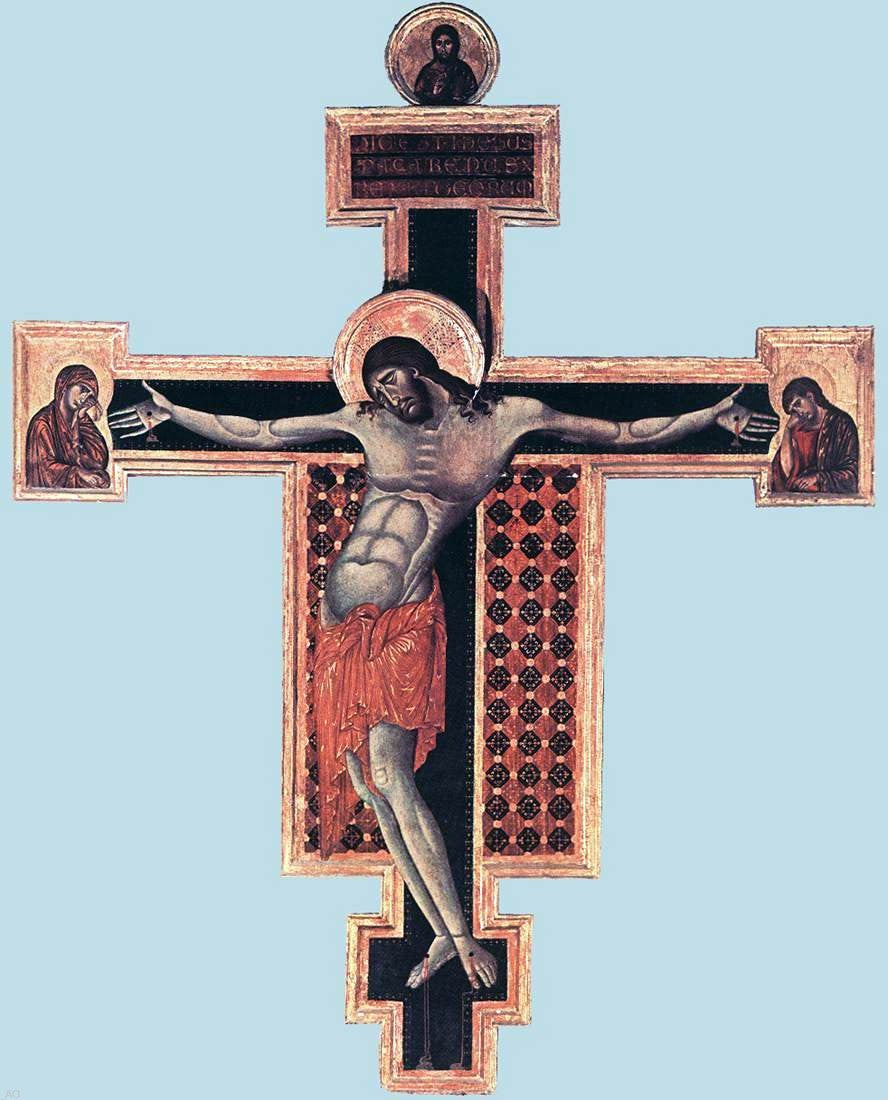  Giovanni Cimabue Crucifix - Hand Painted Oil Painting