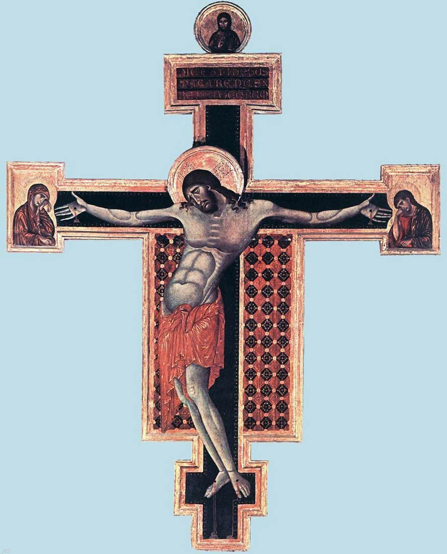 Giovanni Cimabue Crucifix - Hand Painted Oil Painting