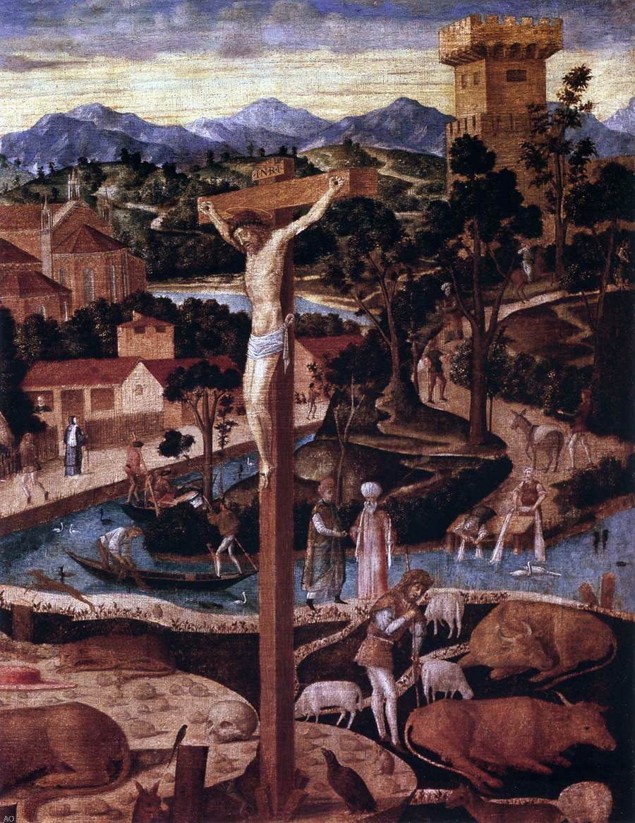 Giovanni Mansueti St Jerome in the Desert (detail) - Hand Painted Oil Painting