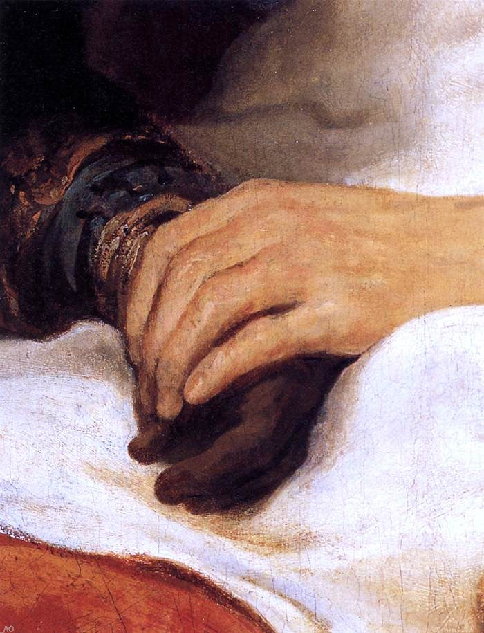 Govert Teunisz Flinck Isaac Blessing Jacob (detail) - Hand Painted Oil Painting