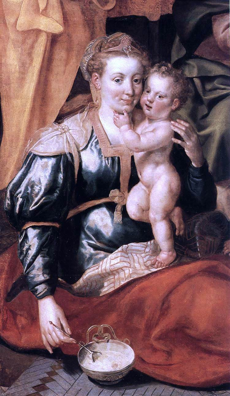Marten De Vos The Family of St Anne (detail) - Hand Painted Oil Painting