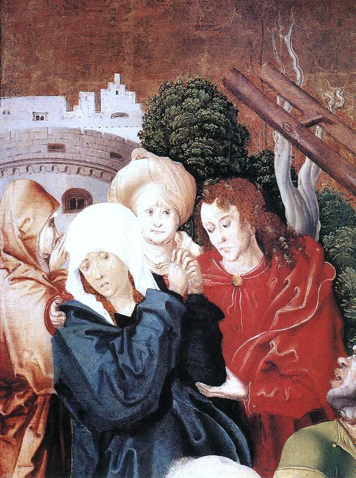 Master M S Christ Carrying the Cross (detail) - Hand Painted Oil Painting