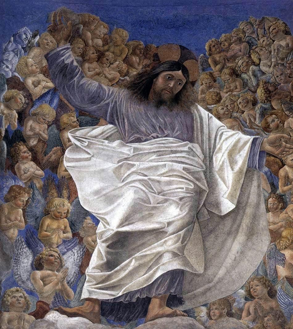 Melozzo Da Forli Triumphant Christ - Hand Painted Oil Painting