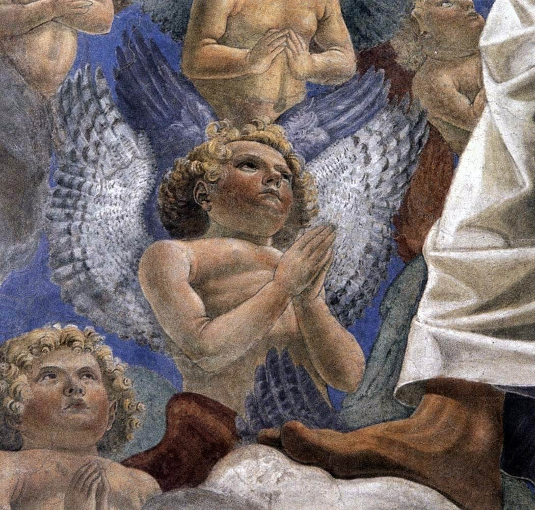 Melozzo Da Forli Triumphant Christ (detail) - Hand Painted Oil Painting