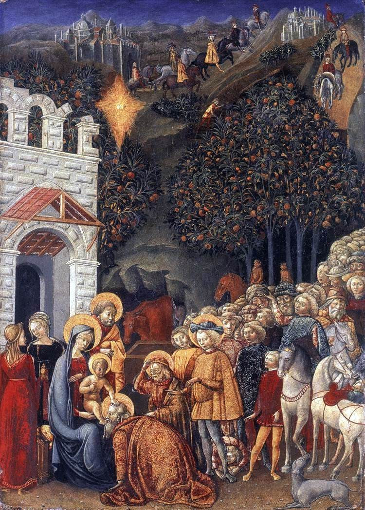  Michele di Michele Ciampanti Adoration of the Magi - Hand Painted Oil Painting