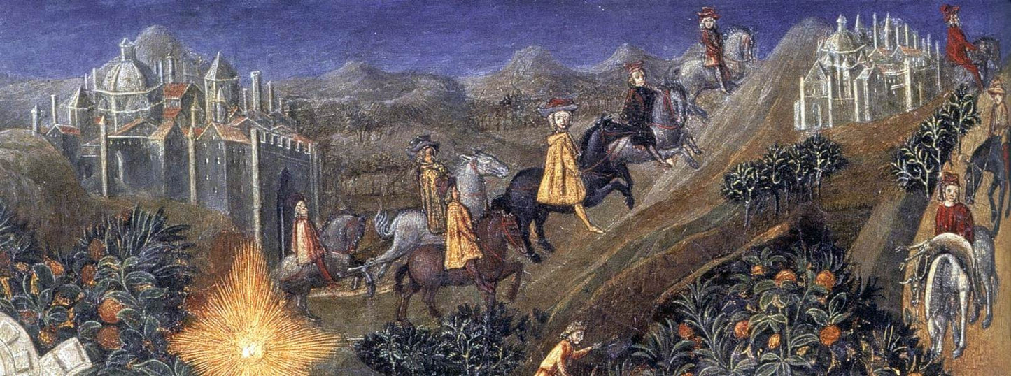 Michele di Michele Ciampanti Adoration of the Magi (detail) - Hand Painted Oil Painting