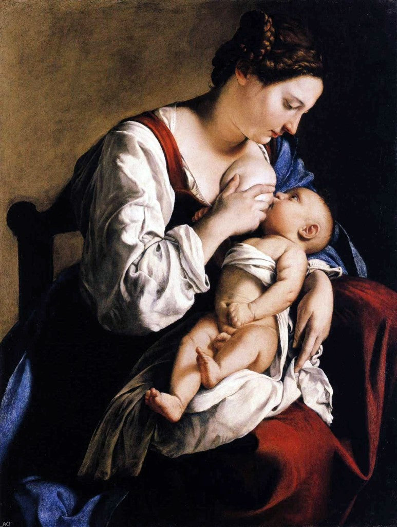  Orazio Gentileschi Madonna and Child - Hand Painted Oil Painting