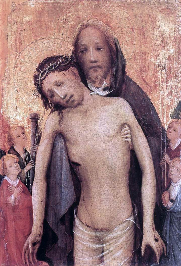 Painters (2) Masters Trinity Pieta - Hand Painted Oil Painting