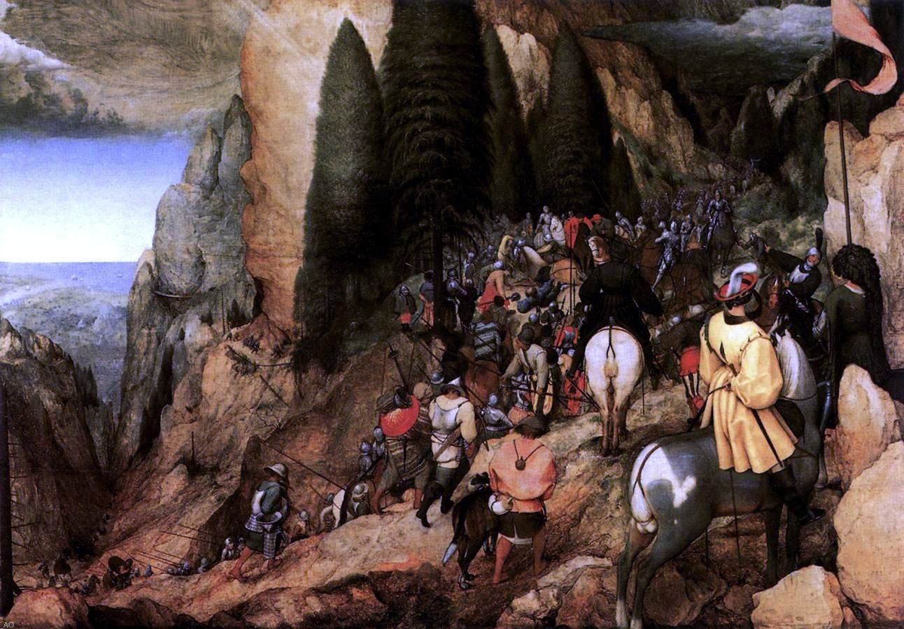 The Elder Pieter Bruegel The Conversion of Saul - Hand Painted Oil Painting