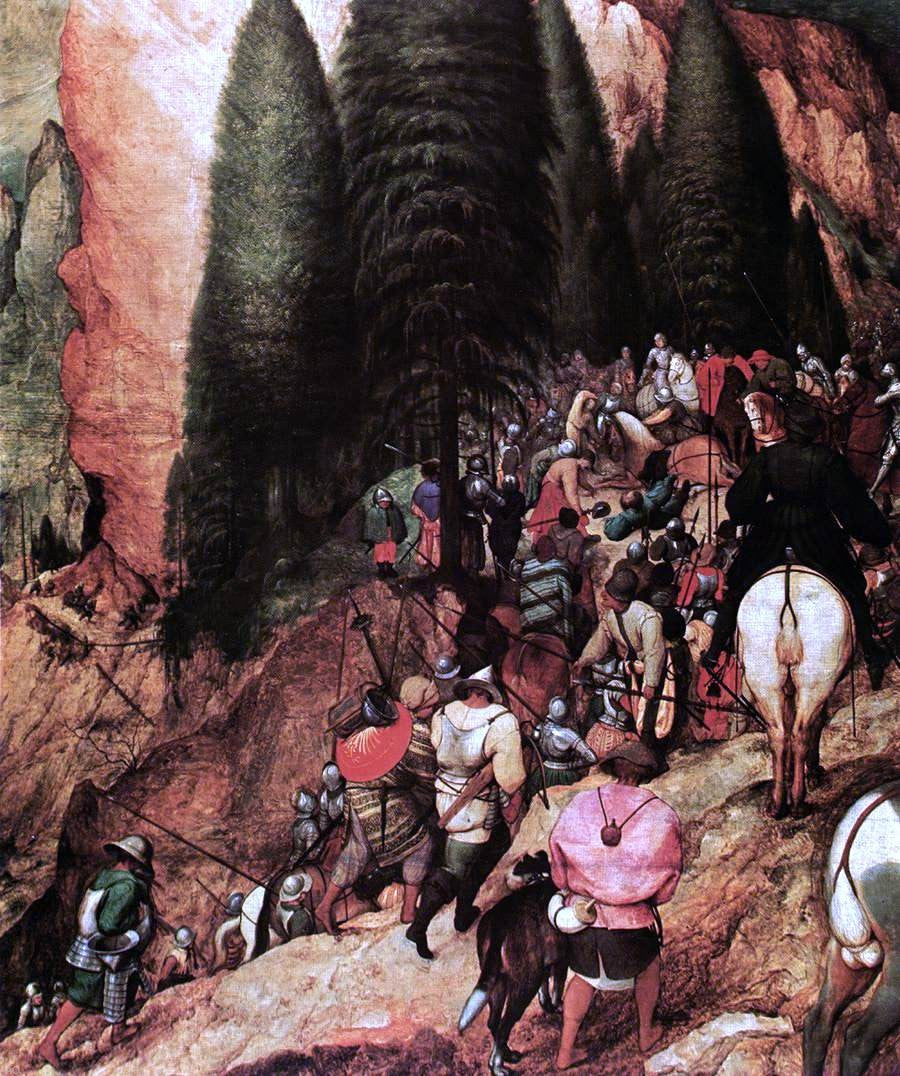 The Elder Pieter Bruegel The Conversion of Saul (detail) - Hand Painted Oil Painting