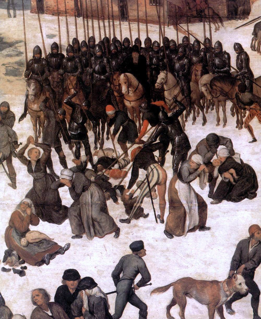 The Elder Pieter Bruegel The Massacre of the Innocents (detail) - Hand Painted Oil Painting