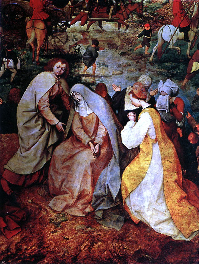 The Elder Pieter Bruegel The Procession to Calvary (detail) - Hand Painted Oil Painting
