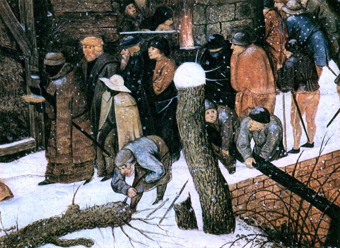 The Younger Pieter Brueghel Adoration of the Magi (detail) - Hand Painted Oil Painting