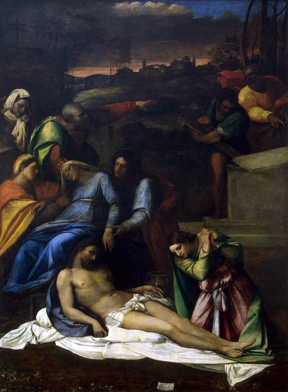 Sebastiano Del Piombo Deposition - Hand Painted Oil Painting
