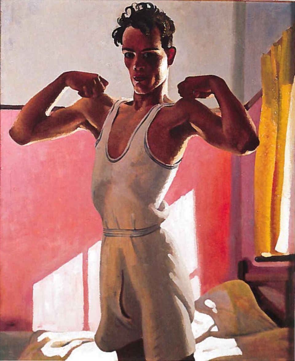 Percy Shakespeare Morning Exercise - Hand Painted Oil Painting