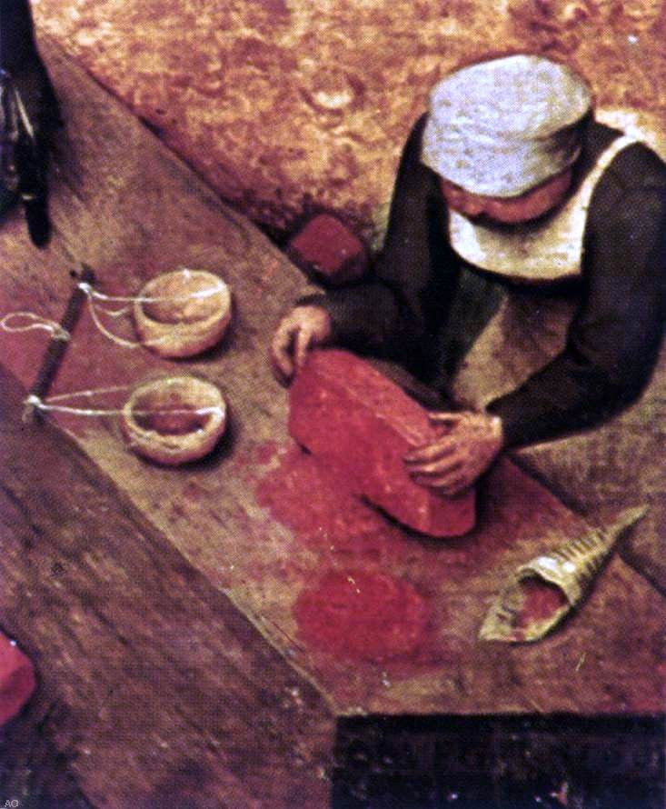  The Elder Pieter Bruegel Children's Games (detail) - Hand Painted Oil Painting