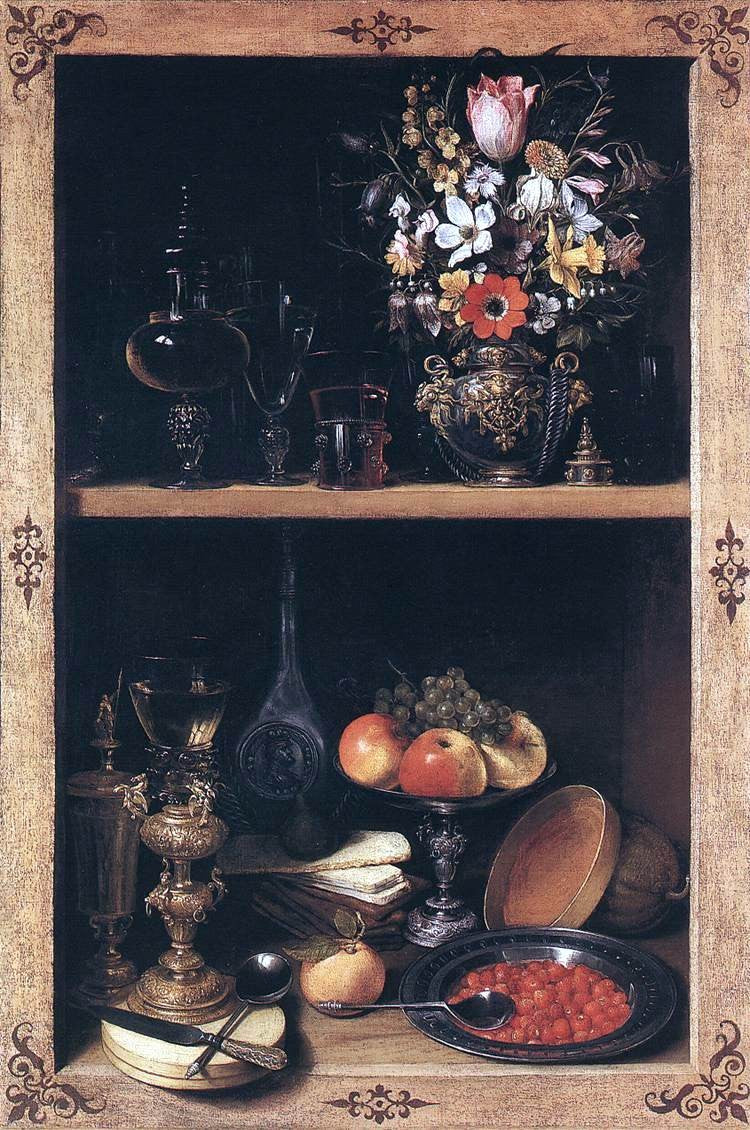 Georg Flegel Cupboard - Hand Painted Oil Painting