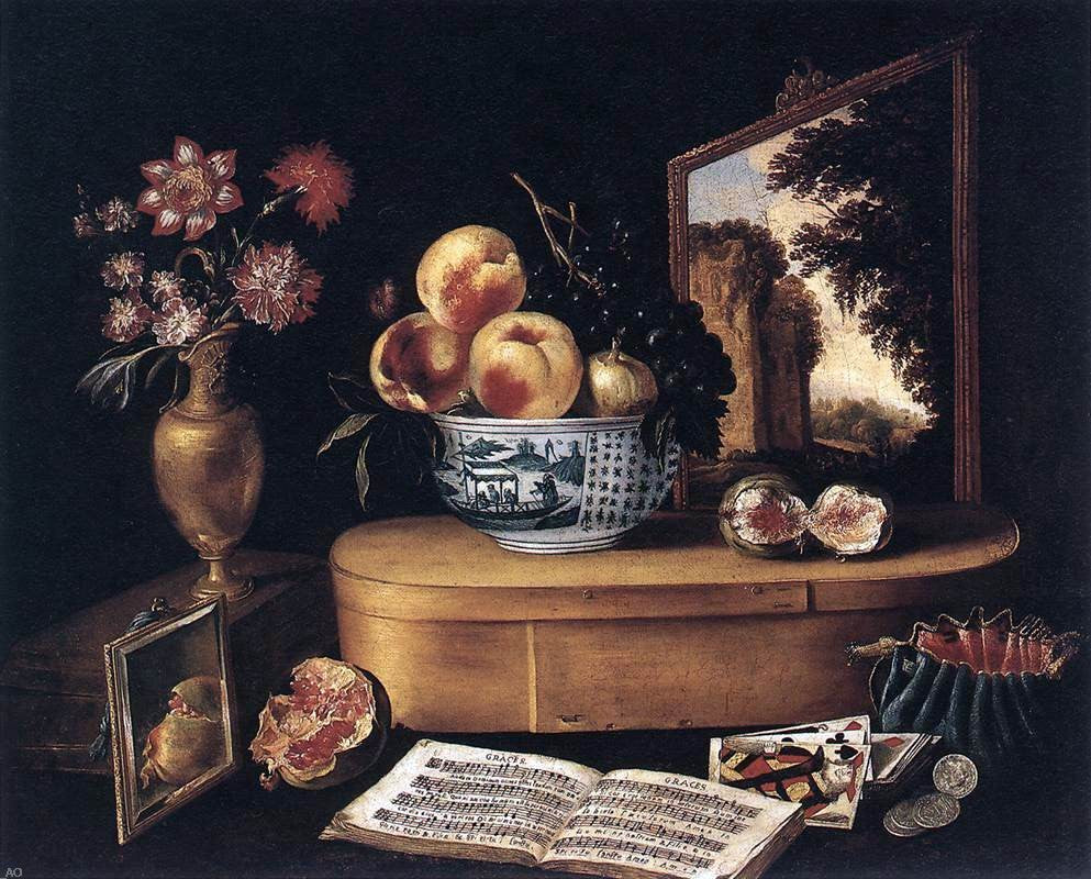 Jacques Linard The Five Senses - Hand Painted Oil Painting