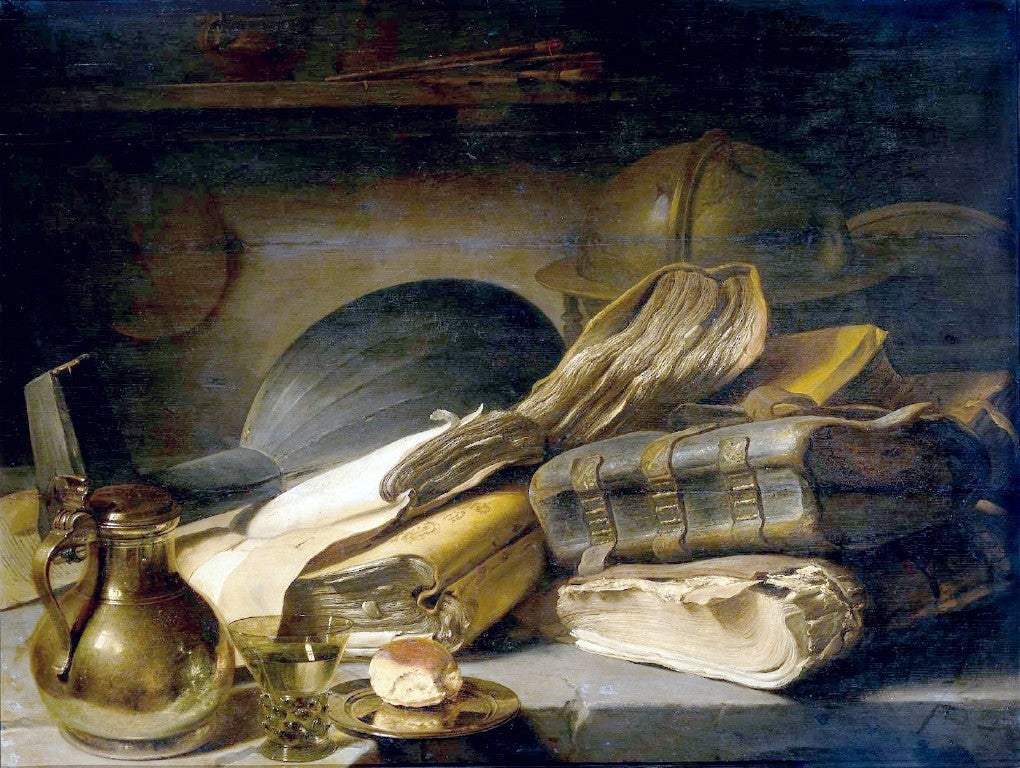 Jan Lievens Vanitas Still Life - Hand Painted Oil Painting