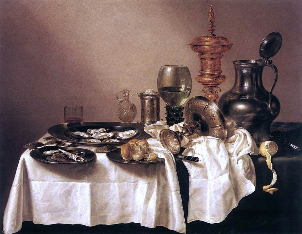  Willem Claesz Heda Still-Life with Gilt Goblet - Hand Painted Oil Painting
