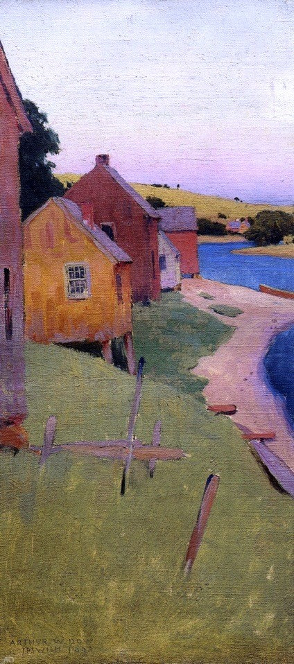 Arthur Wesley Dow Ipswich at Dusk - Hand Painted Oil Painting