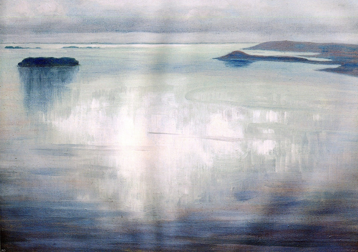 Arthur Wesley Dow The Dory - Hand Painted Oil Painting