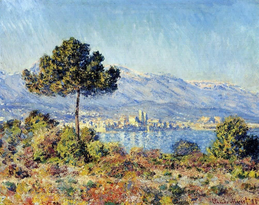 Claude Oscar Monet Vetheuil, Afternoon - Hand Painted Oil Painting