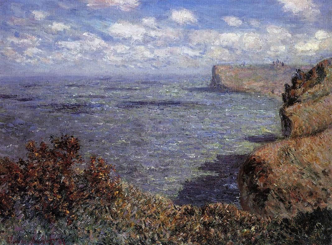 Claude Oscar Monet View of Ventimiglia - Hand Painted Oil Painting