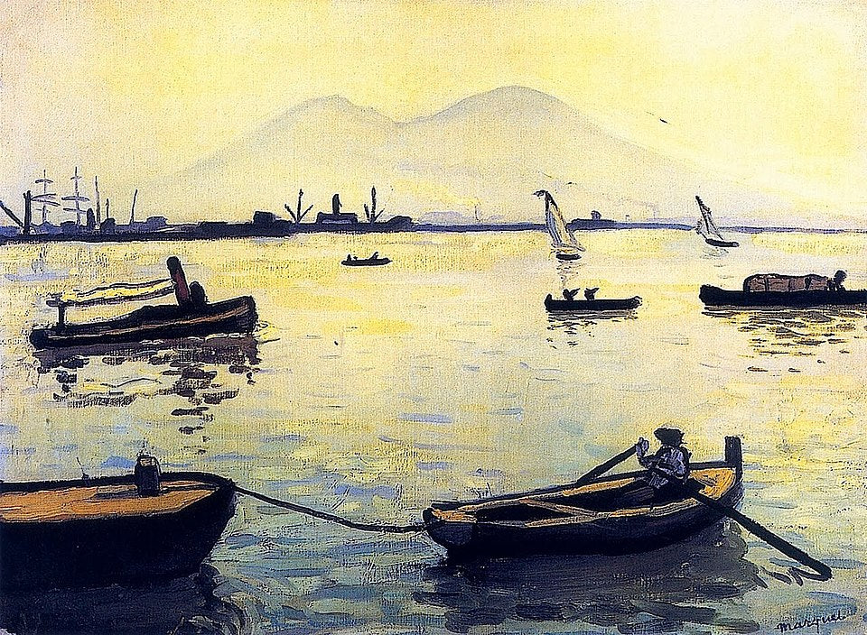 Albert Marquet Vesuvius - Hand Painted Oil Painting
