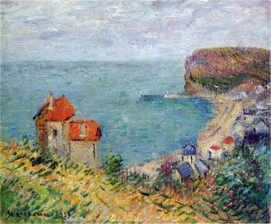 Gustave Loiseau Fecamp - Hand Painted Oil Painting