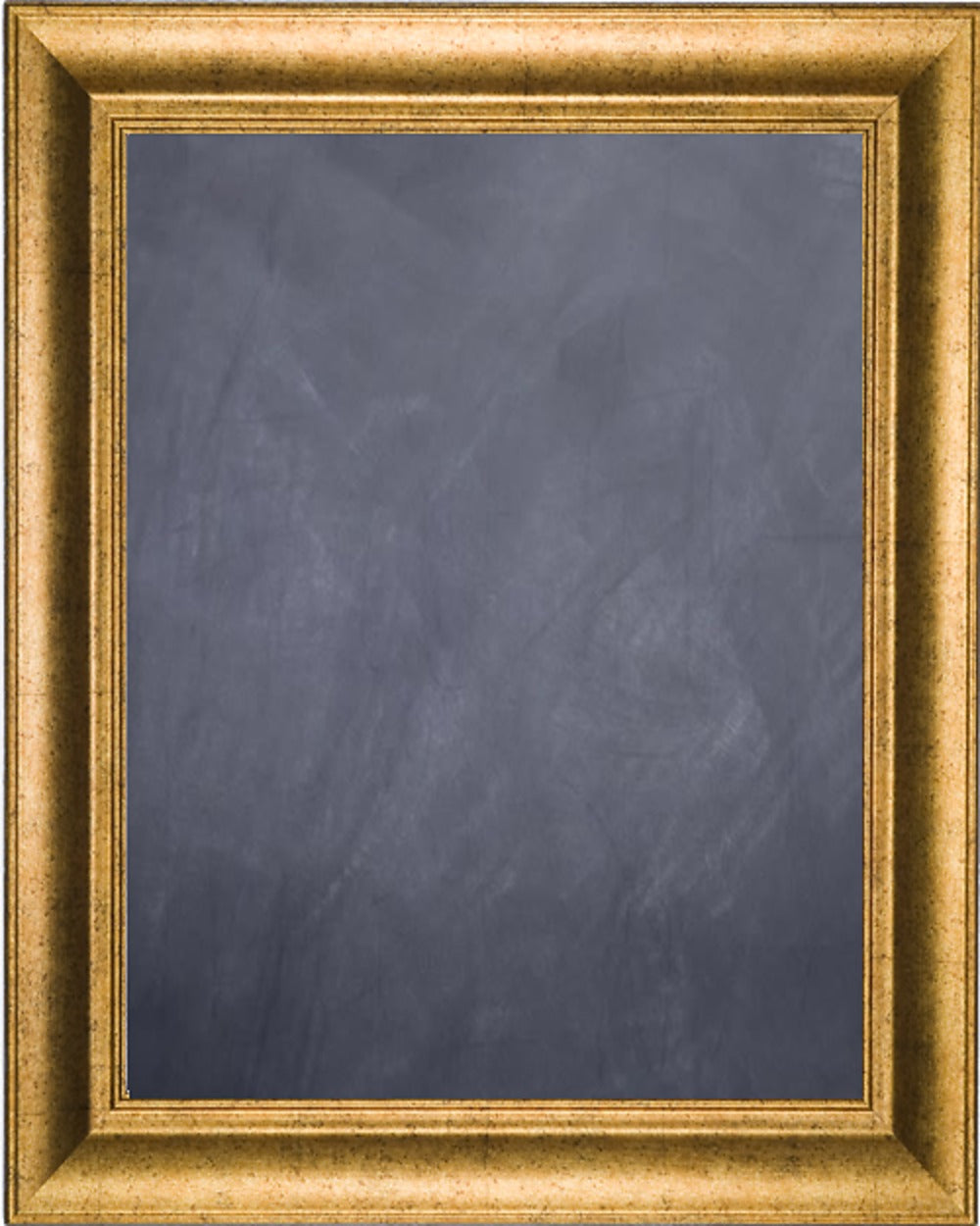 Framed Chalkboard - with Antique Gold Finish Frame